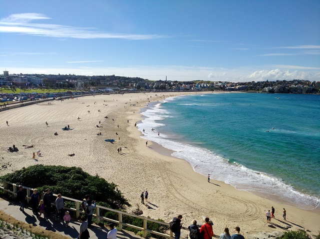 冬のボンダイビーチ（Bondi Beach）